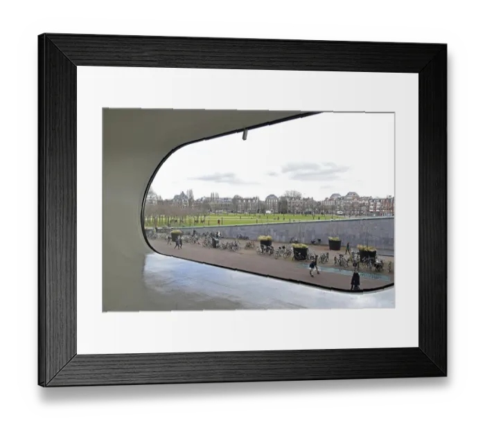 Framed Print : New extension to the Stedelijk Museum Framed Print : New extension to the Stedelijk Museum
