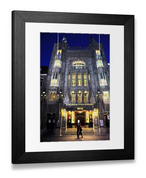 Framed Print : Tuschinski Theatre, Pathe Cinemas Art-deco cinema Framed Print : Tuschinski Theatre, Pathe Cinemas Art-deco cinema