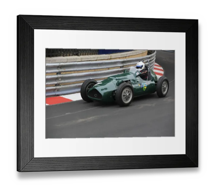 Framed Print : Alta F2, driver Ian Nuthall, 9th Grand Prix Historique Monaco