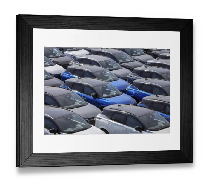 Framed Print : Duisburg, North Rhine-Westphalia