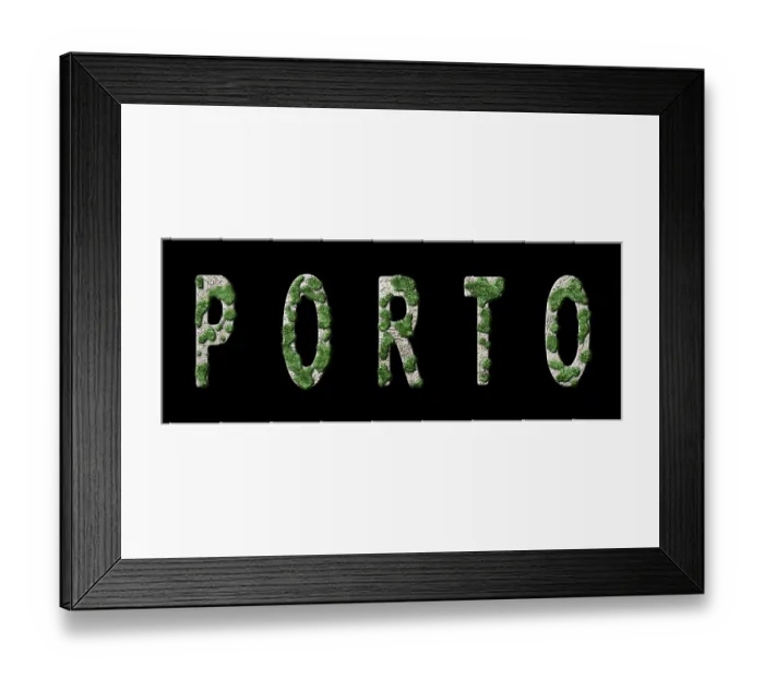 Framed Print : Porto Reforestation and Biophilia