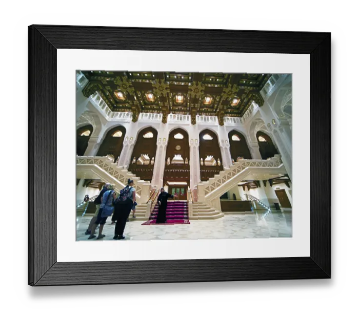 Framed Print : Royal Opera House Muscat, Muscat, Oman Framed Print : Royal Opera House Muscat, Muscat, Oman