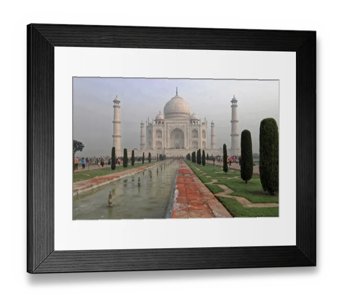 Framed Print : Taj Mahal Tomb, UNESCO World Heritage Site