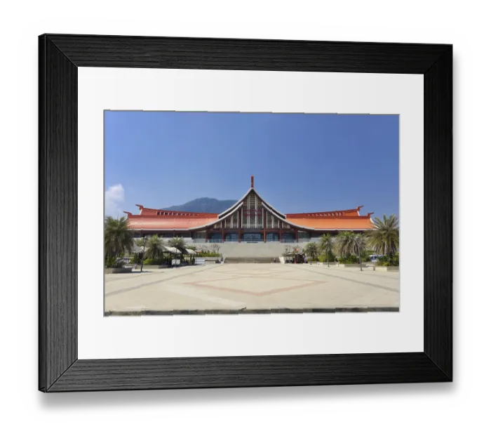 Framed Print : Luang Prabang railway station of the Laos-China Railway LCR Framed Print : Luang Prabang railway station of the Laos-China Railway LCR