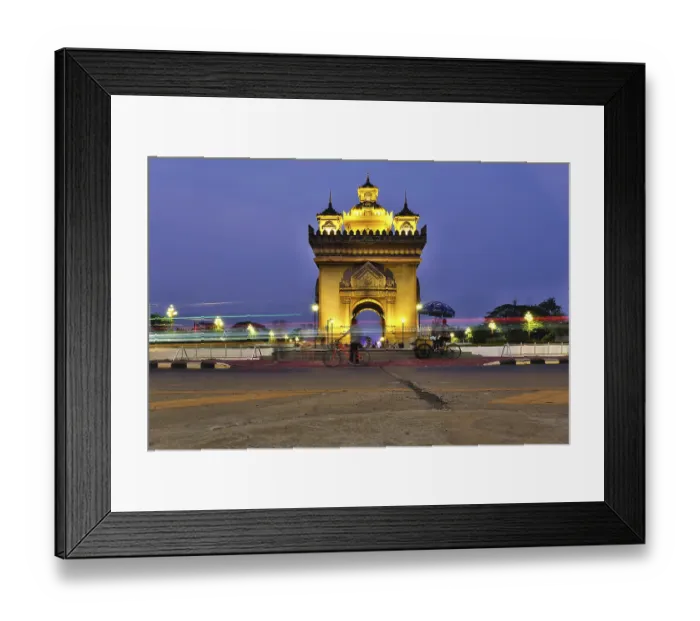 Framed Print : Patuxai, triumphal arch Framed Print : Patuxai, triumphal arch