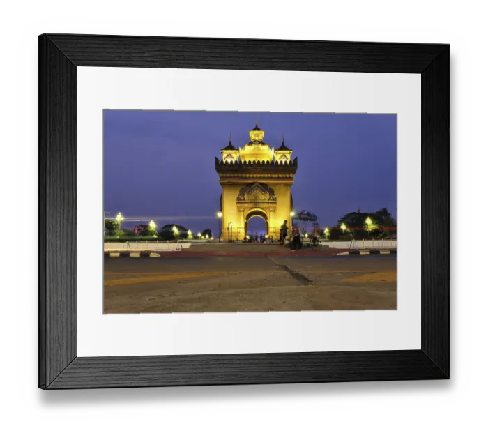 Framed Print : Patuxai, triumphal arch Framed Print : Patuxai, triumphal arch