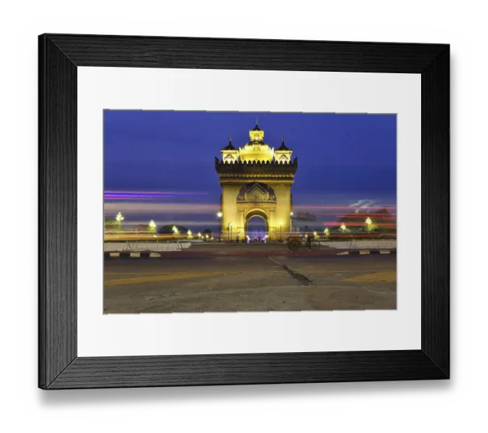 Framed Print : Patuxai, triumphal arch Framed Print : Patuxai, triumphal arch