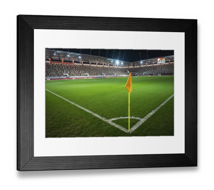 Framed Print : LUBIN, POLAND - MARCH 1, 2025: Football match between KGHM Zaglebie Lubin vs Piast Gliwice Framed Print : LUBIN, POLAND - MARCH 1, 2025: Football match between KGHM Zaglebie Lubin vs Piast Gliwice
