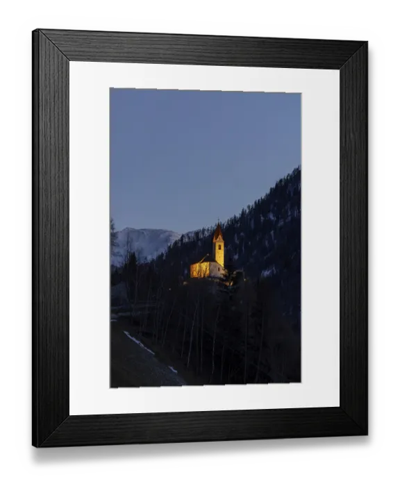 Framed Print : Parish Church of St Catherine, Chiesa Parrocchiale di Santa Caterina
