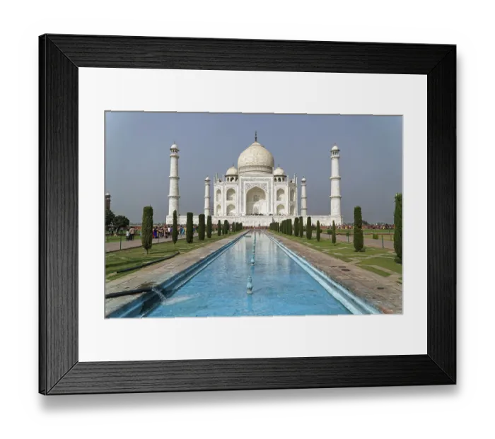Framed Print : Taj Mahal Tomb, UNESCO World Heritage Site