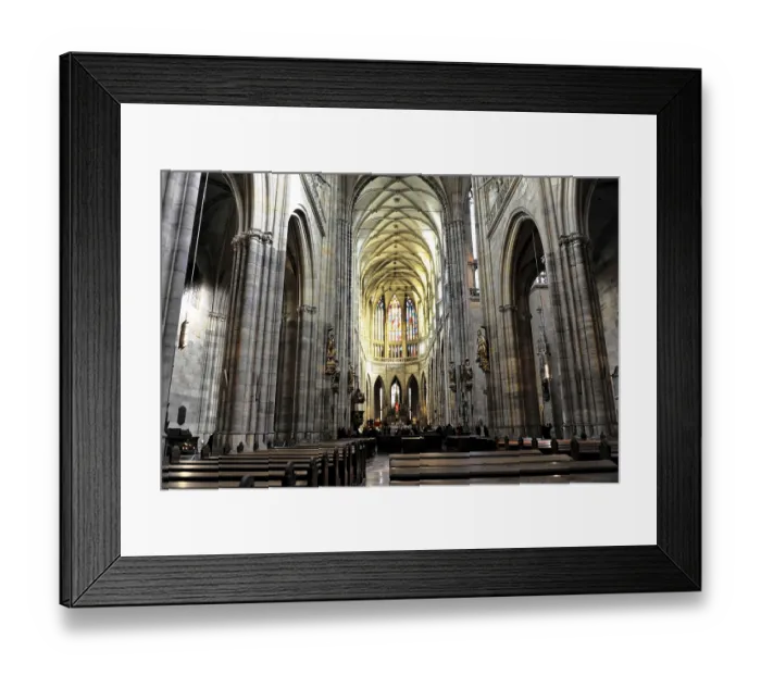 Framed Print : St Vitus or St Vitus Cathedral