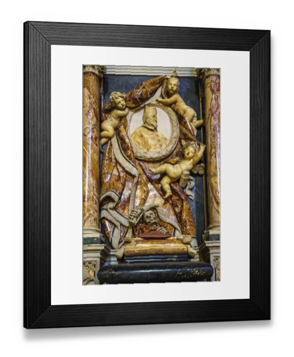 Framed Print : Cathedral of Santa Maria Assunta