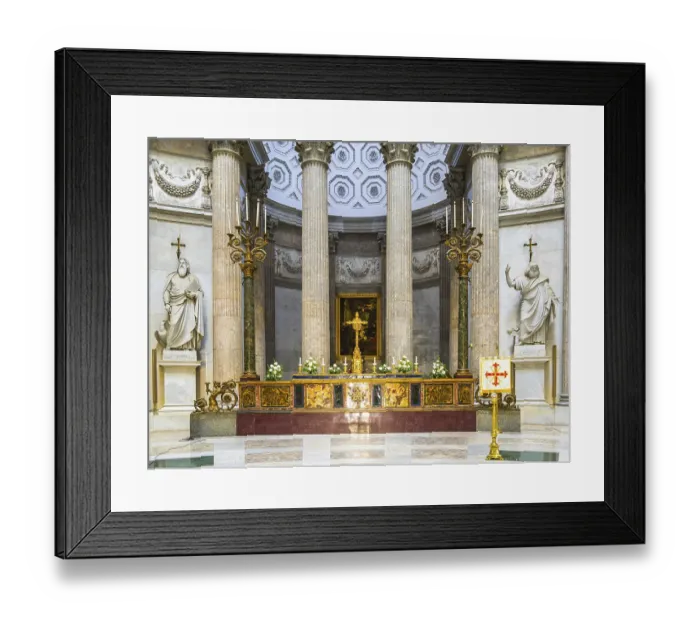Framed Print : Basilica Reale Pontificia San Francesco da Paola Framed Print : Basilica Reale Pontificia San Francesco da Paola