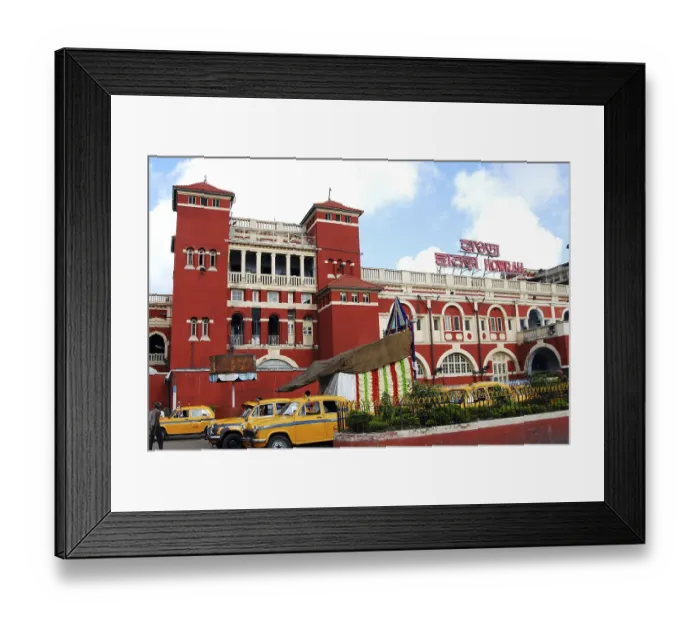 Framed Print : Howrah Railway Station at Calcutta