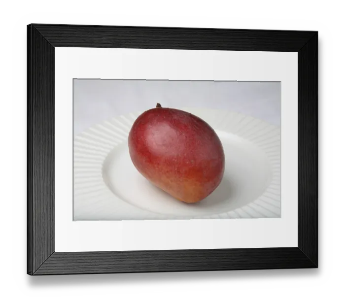 Framed Print : Fruit, Red Mango, Sweet, Sour test