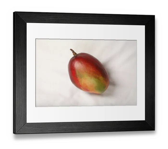 Framed Print : Fruit, Red Mangos, Sweet, Sour test
