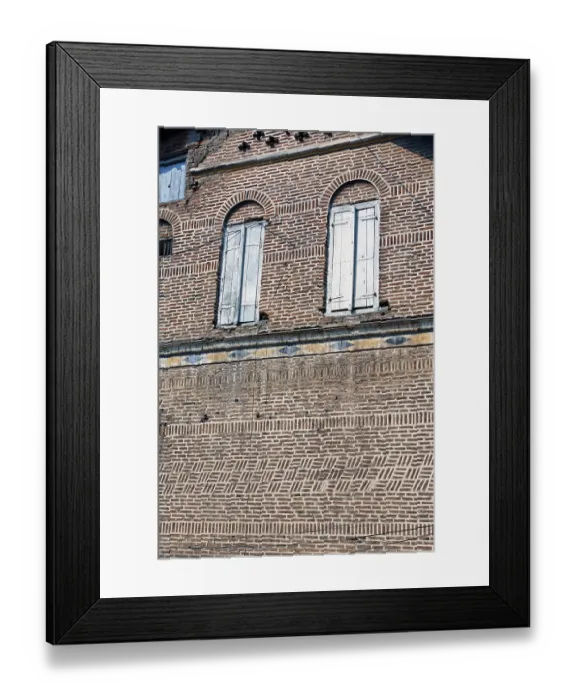 Framed Print : Old house, Pune, Maharashtra, India