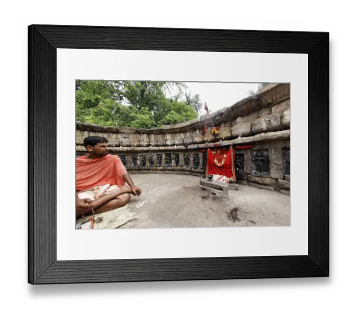 Framed Print : Architecture, chousath (sixty four) yoginis temple Framed Print : Architecture, chousath (sixty four) yoginis temple