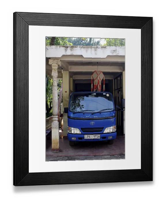 Framed Print : Transport, mini truck, World heritage