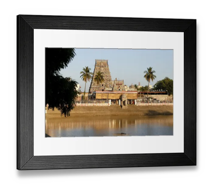 Framed Print : Kapaleeswarar Temple at Chennai, Tamil Nadu, India