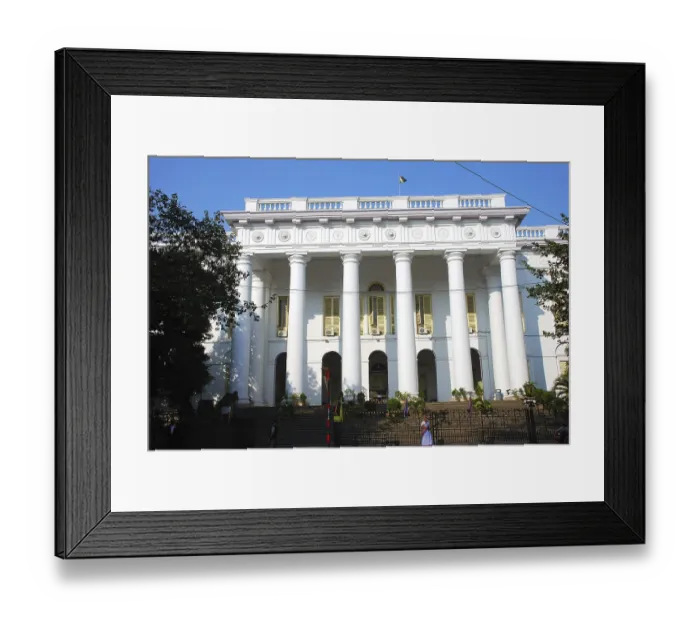 Framed Print : Town hall, Calcutta, West Bengal, India