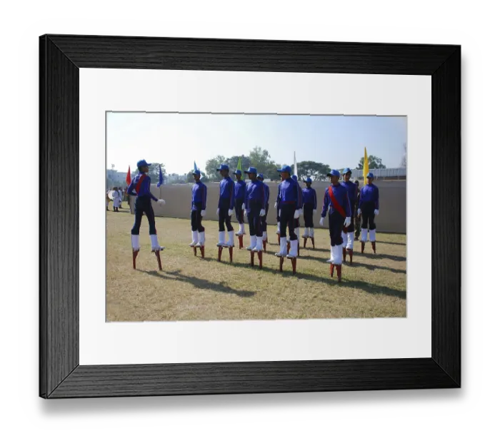 Framed Print : NCC parade