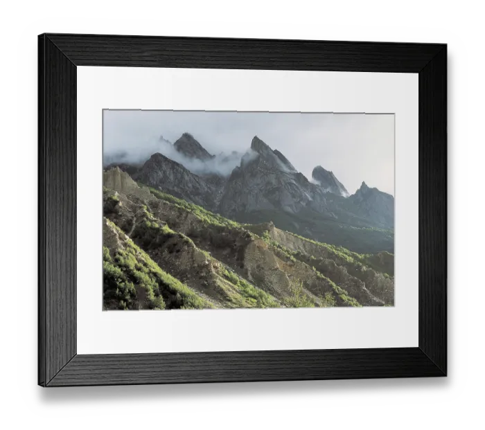 Framed Print : Chirbasa, Gangotri, Uttaranchal, India Framed Print : Chirbasa, Gangotri, Uttaranchal, India