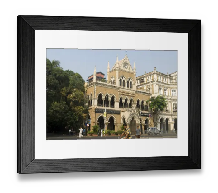 Framed Print : Sasoon library at kala ghoda Bombay now Mumbai Framed Print : Sasoon library at kala ghoda Bombay now Mumbai