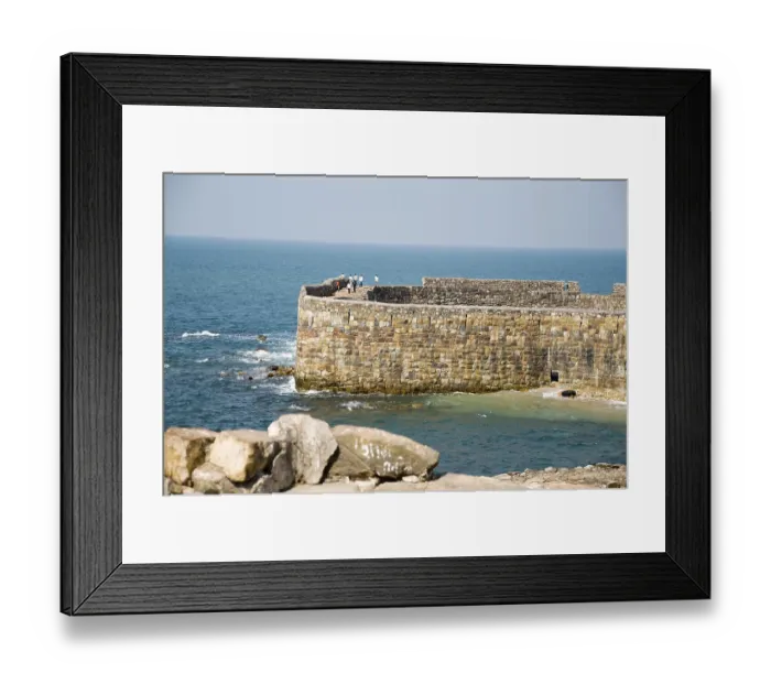 Framed Print : View of Sindhudurgh fort, Sindhudurg