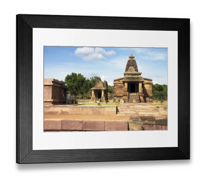 Framed Print : Hachchimalli temple complex, Karnataka, India