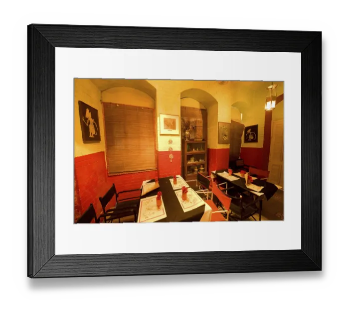 Framed Print : Calcutta's Bengali cuisine serving restaurant at a prestigious locality in Elgin road area Framed Print : Calcutta's Bengali cuisine serving restaurant at a prestigious locality in Elgin road area