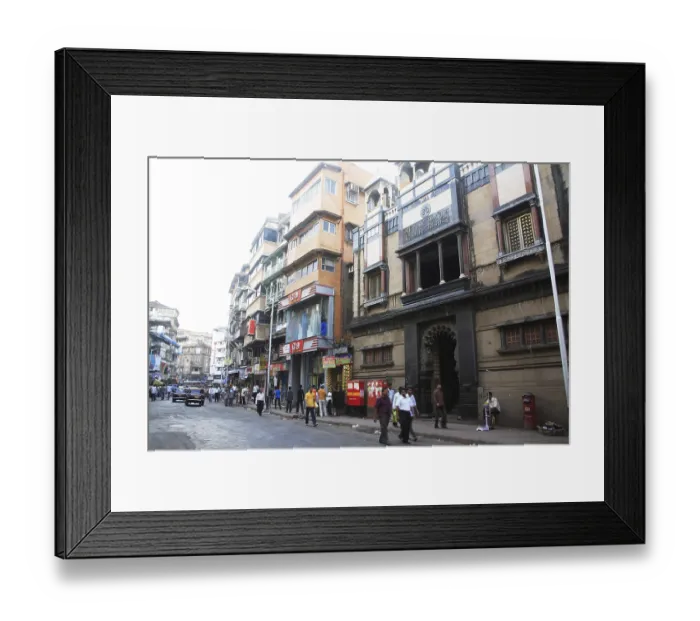 Framed Print : Place of worship Shree Mumbadevi Mata or Durga temple