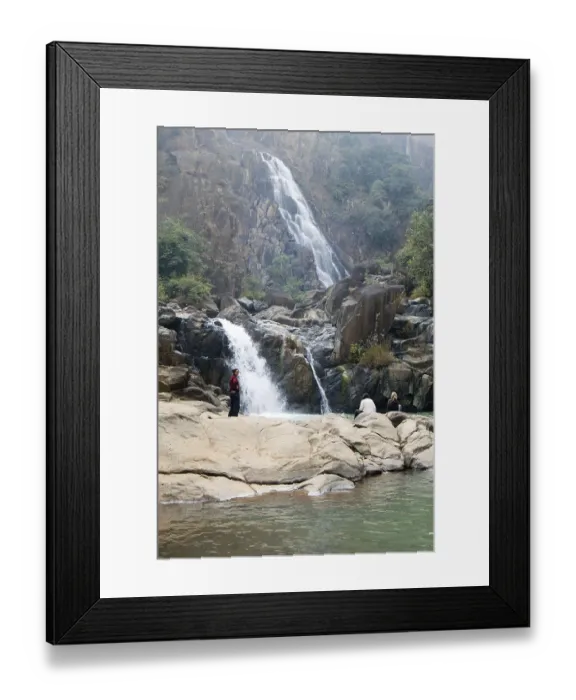 Framed Print : Waterfall, Betla national park