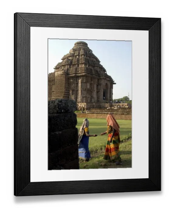 Framed Print : Sun temple of Konarak World Heritage monument