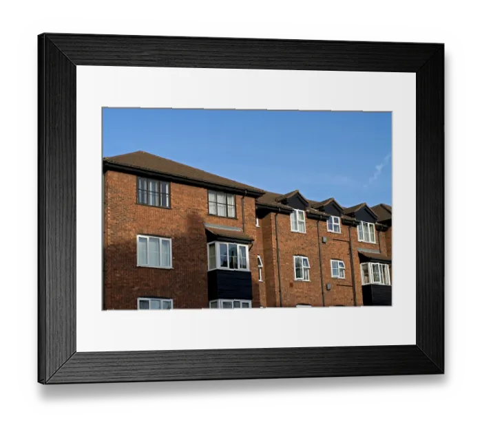 Framed Print : Harrow town center, Harrow, London, U Framed Print : Harrow town center, Harrow, London, U