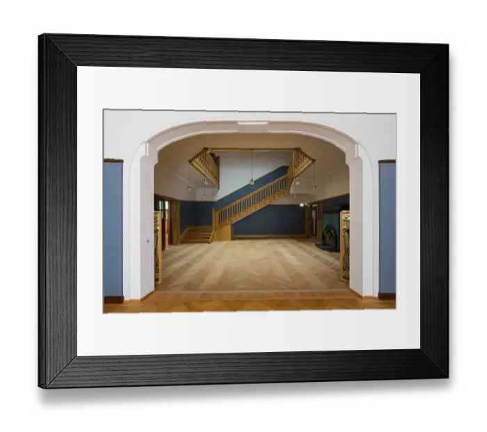 Framed Print : Built in 1902 / 1903 by Henry van de Velde and extended in 1911