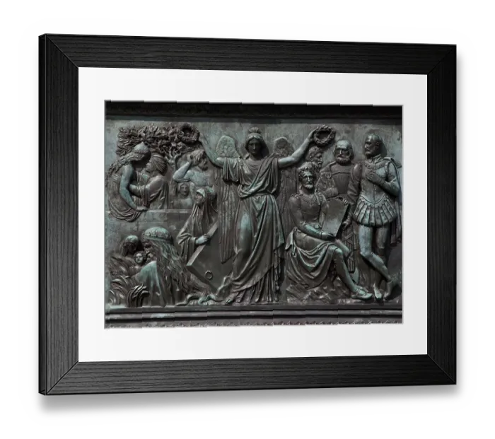 Framed Print : 1844 by Ludwig Michael von Schwanthaler