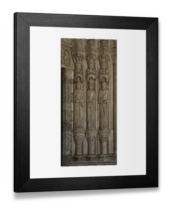 Framed Print : Bourges, Cathedral. South portal Framed Print : Bourges, Cathedral. South portal
