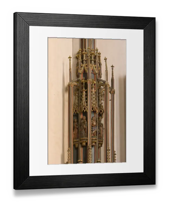 Framed Print : House of the Sacrament (around 1450)