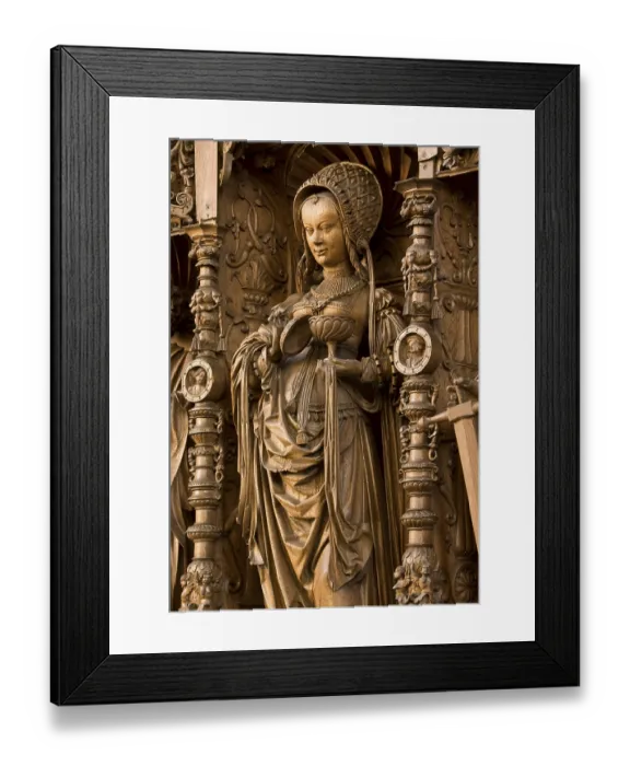 Framed Print : Trinity Altar, Arn van Tricht (1535)