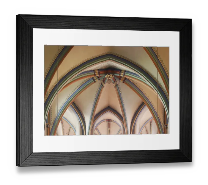 Framed Print : Kempen, Propsteikirche St. Mary's Birth