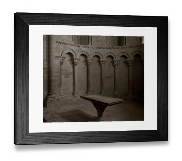 Framed Print : Castle, monastery church of San Pedro Framed Print : Castle, monastery church of San Pedro