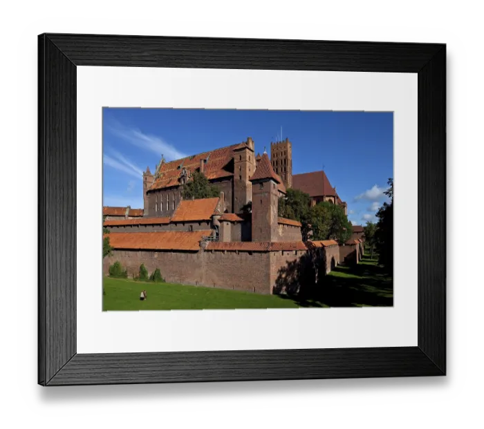 Framed Print : Malbork Marienburg Deutschordensburg 49474