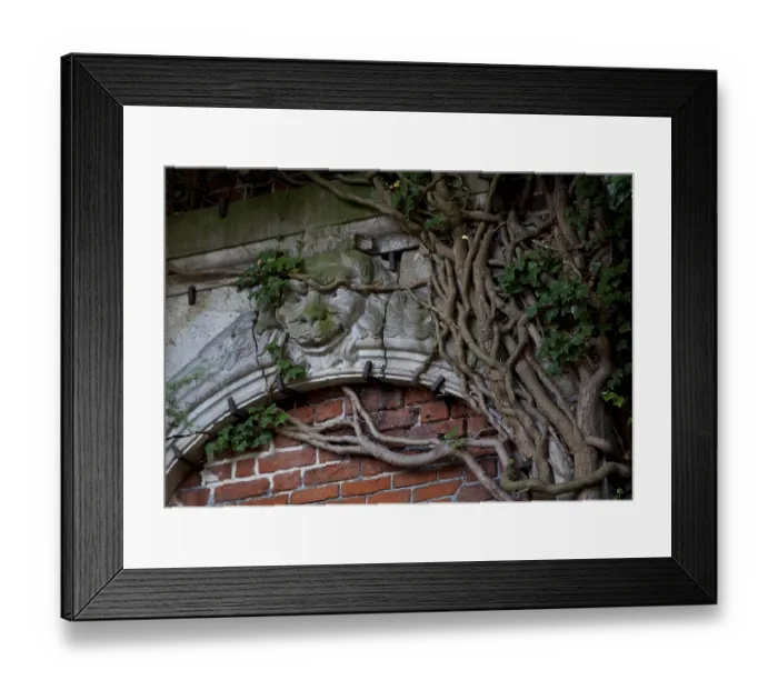 Framed Print : High castle west terrace, baroque spolia