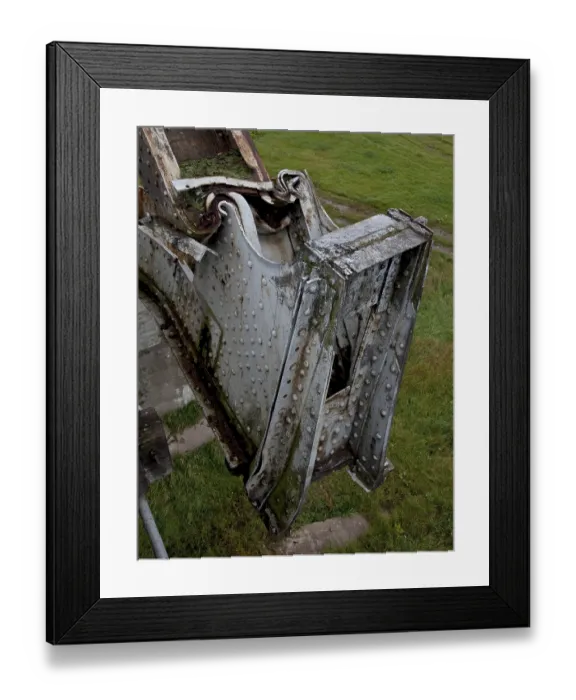 Framed Print : Built 1851-1857, deformation due to war destruction