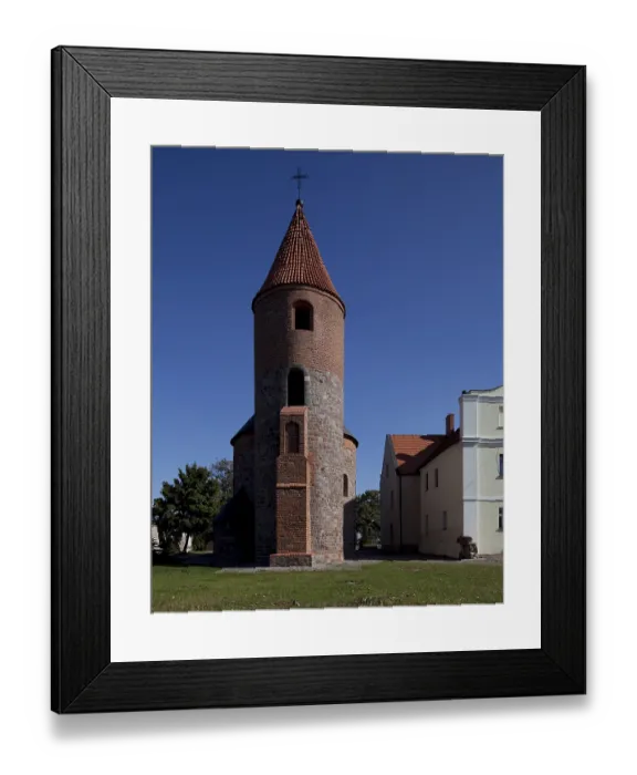 Framed Print : West view, St. Saint, Saint