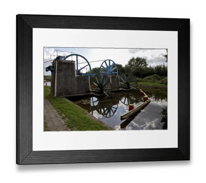 Framed Print : Rollberg (inclined planes)