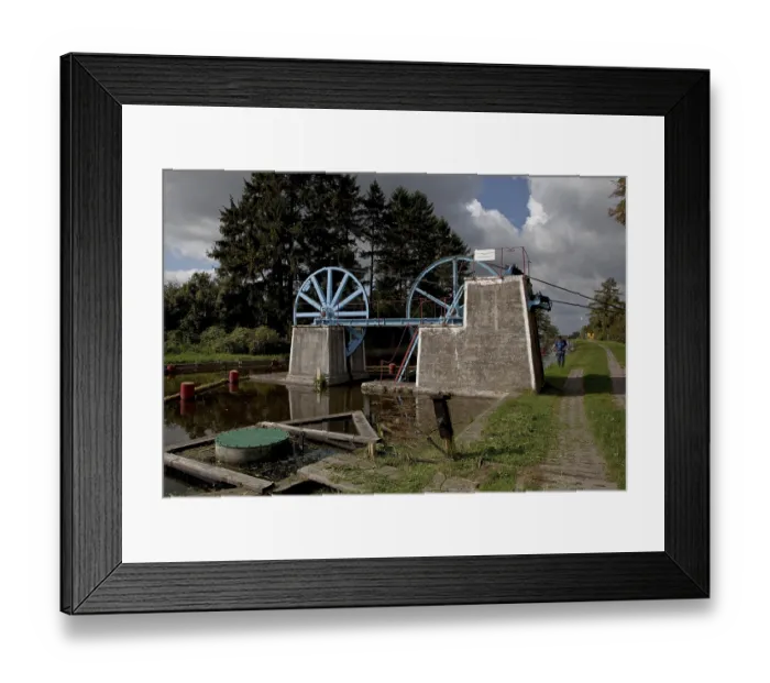 Framed Print : Rollberg (inclined planes)