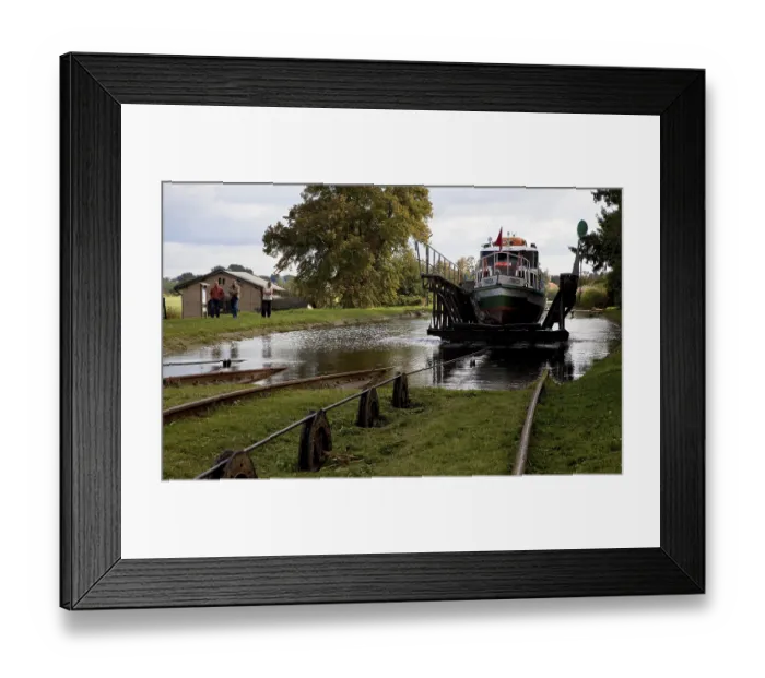 Framed Print : Rollberg (inclined planes)