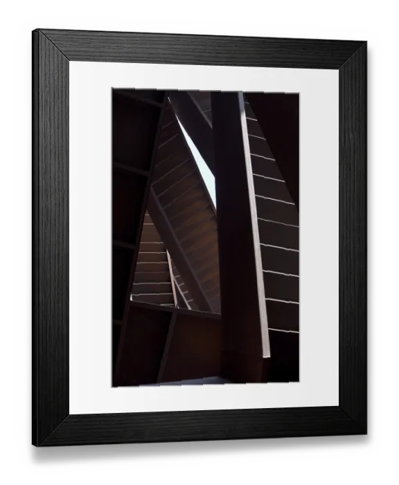 Framed Print : So-called Rusty Nail, built in 2008 by S Framed Print : So-called Rusty Nail, built in 2008 by S